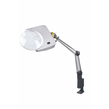 Tech-Line Lampada con lente d'ingrandimento da banco - 1,75x 203mm - LED+