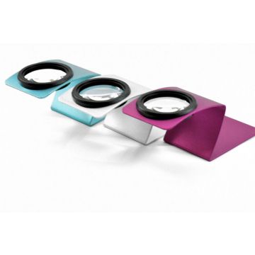 Designer Lente d’ingrandimento da appoggio - 5x 35mm - Viola