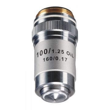 Bresser Obiettivo, acromatico100x Oill/1,25 con molla