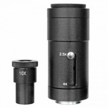 BRESSER Adattatore telecamera SLR 2,5x e 4x