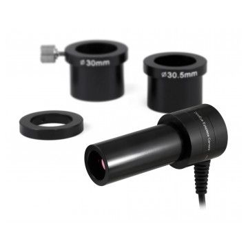 [AM4025X] Dino-Eye Edge Microscopio Digitale Telecamera (USB, 5.0MP) EDOF [Fits 23/30/30.5mm] Oculare & C-Mount