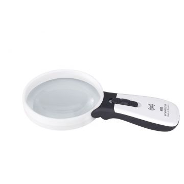 Lente d'ingrandimento mobile con illuminazione ERGO-Lux i mobil di SCHWEIZER Optik+
