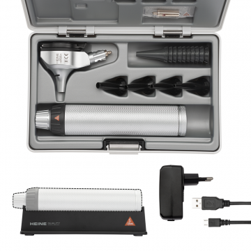 [B-143.27.388] - Set BETA 400 a F.O. 3.5V - BETA4 USB Manico ricaricabile + Cavo USB