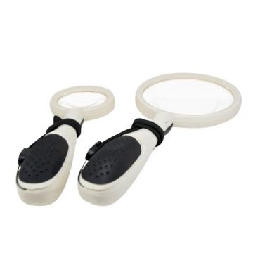 Lente a mano - Asferica con 2 LED