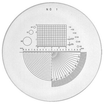 Reticolo Font Nero per PEAK 1983, 2004, 2028, 2049, KIMAG-10+