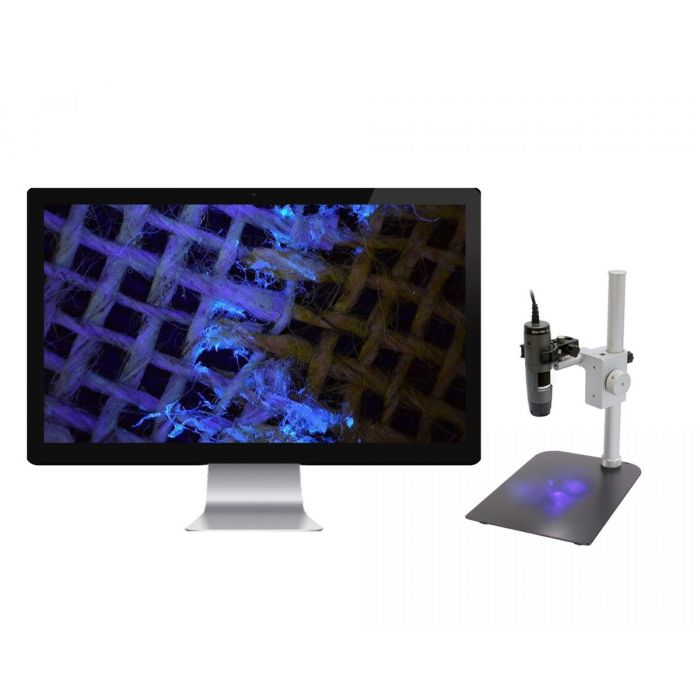 [AF4515T-FVW] Dino-Lite EDGE Microscopio Digitale (USB 2, 1.3MP) AMR / FLC / UV-Licht 400nm +WiFi-Ready - 20-220x