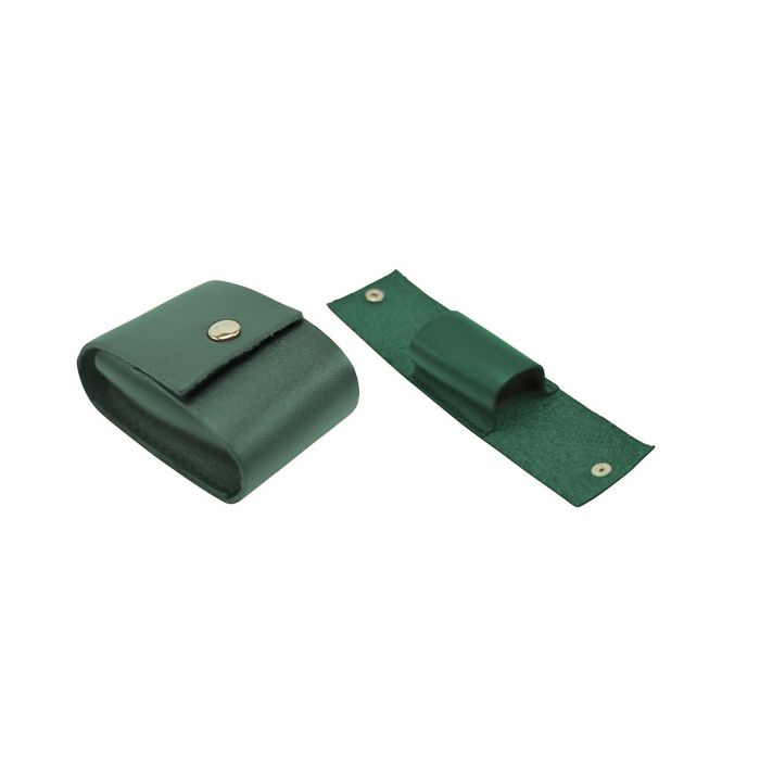 Leather Pouches [B] Green - Size S